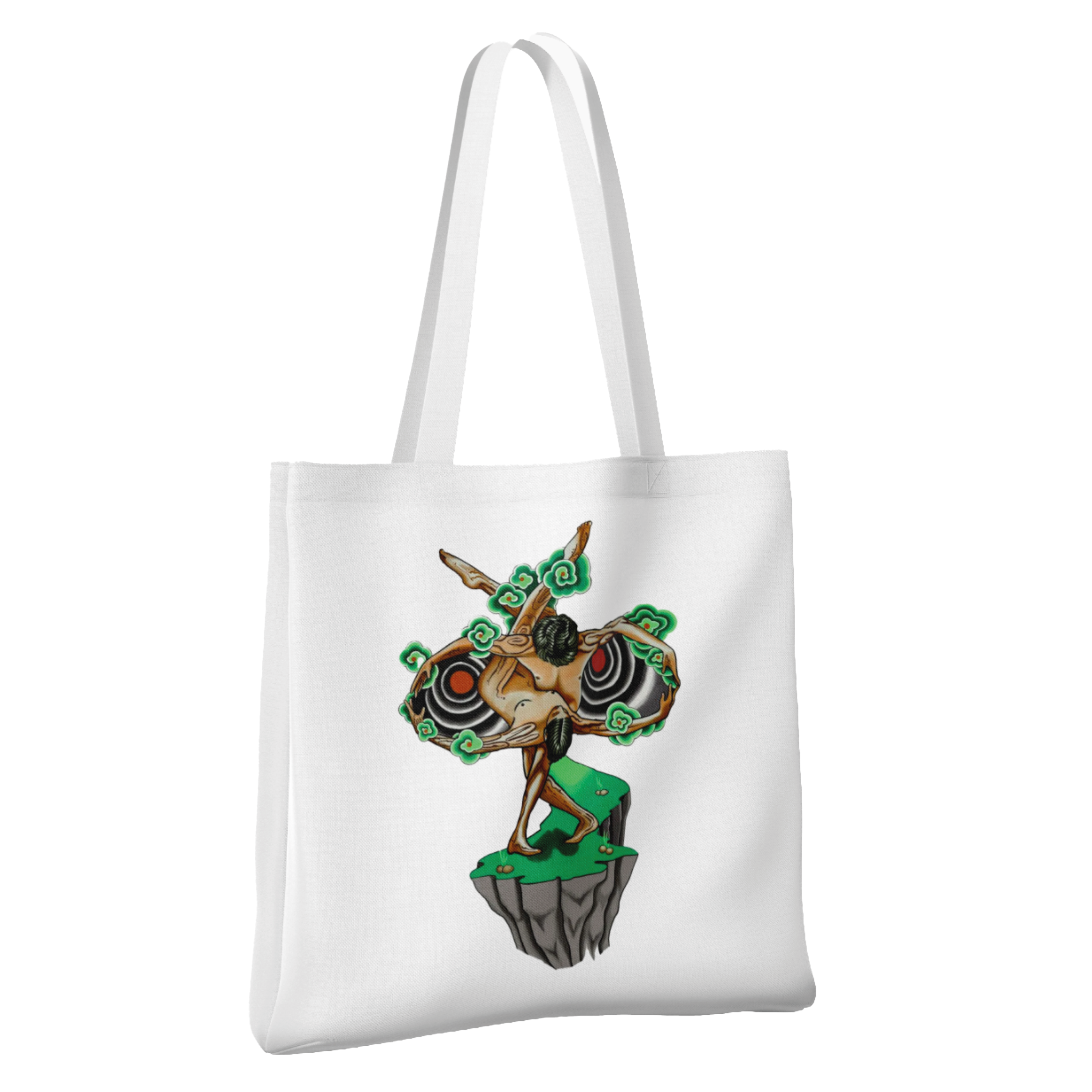 L'equilibrio definitivo | Shopper Bag Bianca Unisex